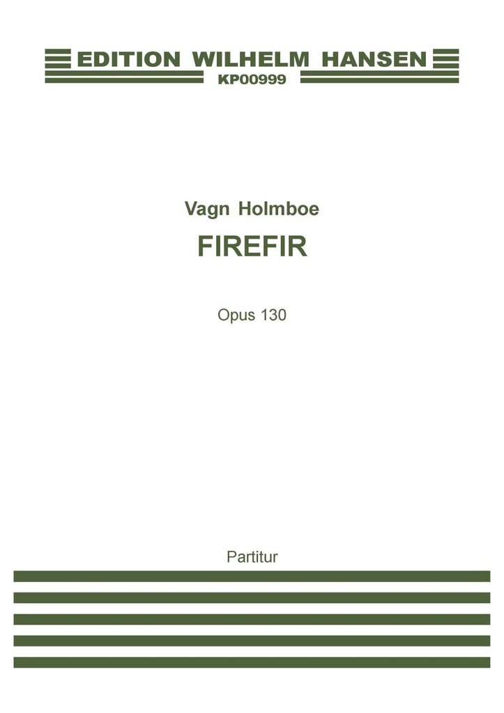 Firefir Op. 130 - Partitur